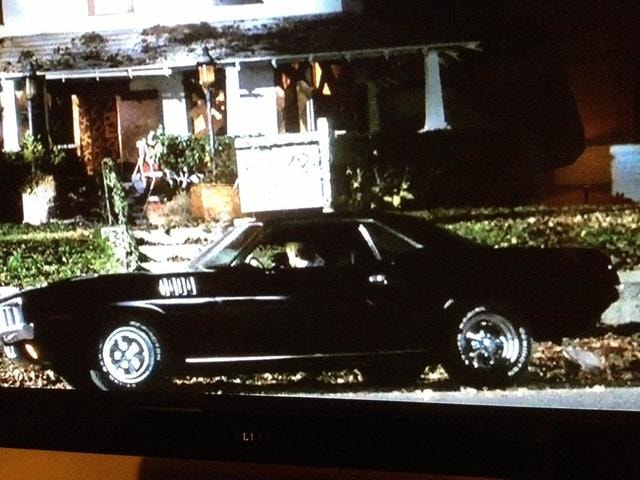 Phantasm Cuda side profile at night — parked on a suburban street
