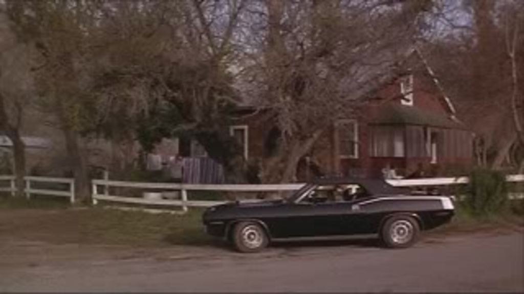 Reggie and Tim Phanatsm III Lord of the Dead in the hemicuda convertible